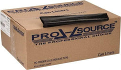 PRO-SOURCE - 1.5 mil Thick, Heavy-Duty Trash Bags - 40" Wide x 46" High, Black - Eagle Tool & Supply