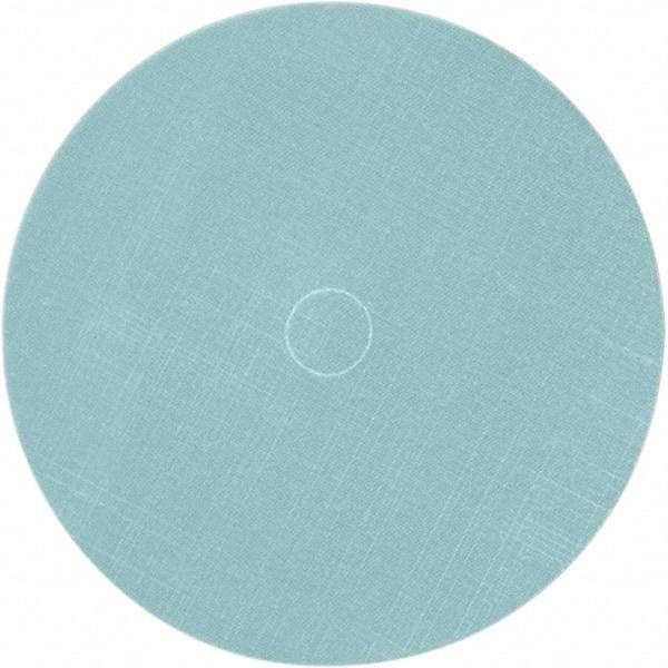 3M - 6" Diam, 10 Grit Trizact Aluminum Oxide Adhesive PSA Disc - Ultra Fine Grade, Blue, Polyester Backing, Flexible, Use with Random Orbital Sanders - Eagle Tool & Supply
