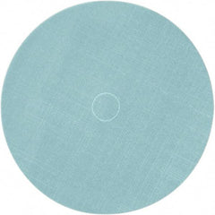 3M - 6" Diam, 10 Grit Trizact Aluminum Oxide Adhesive PSA Disc - Ultra Fine Grade, Blue, Polyester Backing, Flexible, Use with Random Orbital Sanders - Eagle Tool & Supply