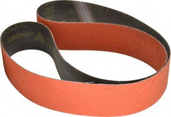 3M - 2-1/2" Wide x 60" OAL, 36 Grit, Ceramic Abrasive Belt - Ceramic, Very Coarse, Coated, YF Weighted Cloth Backing, Wet/Dry, Series 777F - Eagle Tool & Supply