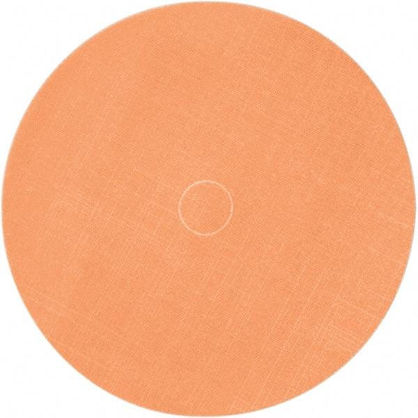 3M - 6" Diam, 5 Grit Trizact Aluminum Oxide Adhesive PSA Disc - Ultra Fine Grade, Orange, Polyester Backing, Flexible, Use with Random Orbital Sanders - Eagle Tool & Supply