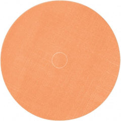 3M - 6" Diam, 5 Grit Trizact Aluminum Oxide Adhesive PSA Disc - Ultra Fine Grade, Orange, Polyester Backing, Flexible, Use with Random Orbital Sanders - Eagle Tool & Supply