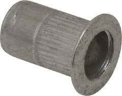 RivetKing - #10-32, 0.02 to 0.13" Grip, 19/64" Drill, Aluminum Standard Rivet Nut - Uncoated, Countersunk Head - Eagle Tool & Supply