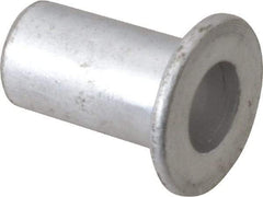 RivetKing - 5/16-18, 0.03 to 0.125" Grip, Aluminum Standard Rivet Nut - Uncoated, Drill Size Letter Z, Round Head - Eagle Tool & Supply