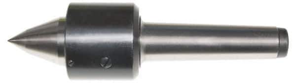 Interstate - MT2 Taper Shank Shank, 1.417" Head Diam, 594 Lb Capacity, Live Center - 6,400 Max RPM, 0.866" Point Diam, 1.33" Point Len, 594 Lb Max Workpc, Long Point - Eagle Tool & Supply