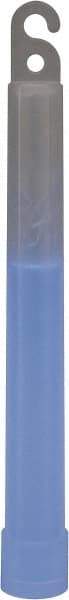 Cyalume - 10 Piece Blue Chemical Lightstick - 6 Inch Long, 8 Hours Illumination Time, Nonflammable, Nontoxic and Waterproof, Snap and Shake Activation Method - Eagle Tool & Supply