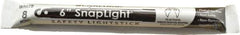 Cyalume - 10 Piece White Chemical Lightstick - 6 Inch Long, 8 Hours Illumination Time, Nonflammable, Nontoxic and Waterproof, Snap and Shake Activation Method - Eagle Tool & Supply