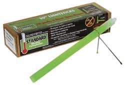 Cyalume - 10 Piece Green Chemical Lightstick - 10 Inch Long, 2 Hours Illumination Time, Nonflammable, Nontoxic and Waterproof, Snap and Shake Activation Method - Eagle Tool & Supply