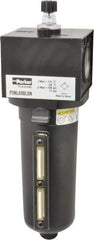 Parker - 1" NPT, 250 Max psi Heavy Duty Mist Lubricator - Metal Bowl with Sight Glass, Zinc Body, 250 CFM, 175°F Max Temp, 3.62" Wide x 11.81" High - Eagle Tool & Supply