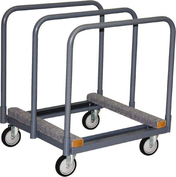 Jamco - 1,200 Lb Capacity Steel Panel Truck - Carpeted Wood Deck, 28" OAW - Eagle Tool & Supply