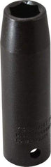Proto - 1/2" Drive 13mm Deep Thin Wall Impact Socket - 6 Points, 3-1/4" OAL - Eagle Tool & Supply