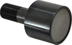 Accurate Bushing - 2" Roller Diam x 1-11/16" Width, 7/8" Stud Diam x 2" Length, Plain Load Roller - Steel, 1-1/8" Thread Length, 7/8-14 Thread, 3,490 Lb Dynamic Cap, 2,000 Lb Static Cap - Eagle Tool & Supply