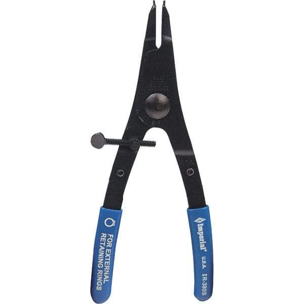 Imperial - Retaining Ring Pliers Type: External Ring Size: 1 - Eagle Tool & Supply