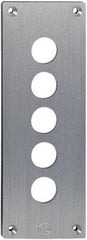 Schneider Electric - Pushbutton Control Station Front Plate - For Use with Harmony XAP - Eagle Tool & Supply