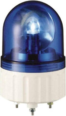 Schneider Electric - 12 VAC/VDC, 250 mAmp, Rotating Beacon LED Light - Surface Mounted, 5.81 Inch High, 84mm Diameter, 138 Flashes per min - Eagle Tool & Supply