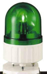 Schneider Electric - 12 VAC/VDC, 250 mAmp, Rotating Beacon LED Light - Surface Mounted, 5.81 Inch High, 84mm Diameter, 138 Flashes per min - Eagle Tool & Supply