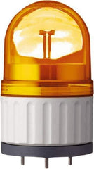 Schneider Electric - 24 VAC/VDC, 125 mAmp, Rotating Beacon LED Light - Surface Mounted, 5.81 Inch High, 84mm Diameter, 138 Flashes per min - Eagle Tool & Supply