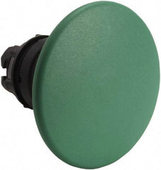 Schneider Electric - 22mm Mount Hole, Extended Mushroom Head, Pushbutton Switch Only - Round, Green Pushbutton, Nonilluminated, Momentary (MO) - Eagle Tool & Supply