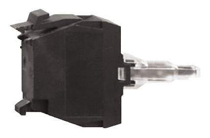 Schneider Electric - 24 V Orange Lens LED Indicating Light - Screw Clamp Connector, Vibration Resistant - Eagle Tool & Supply