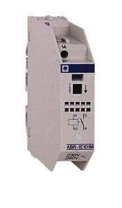 Schneider Electric - 5.50 Milliamp, Interface Relay Module - DIN Rail Mount, 23 to 104°F, 230 to 240 VAC - Eagle Tool & Supply