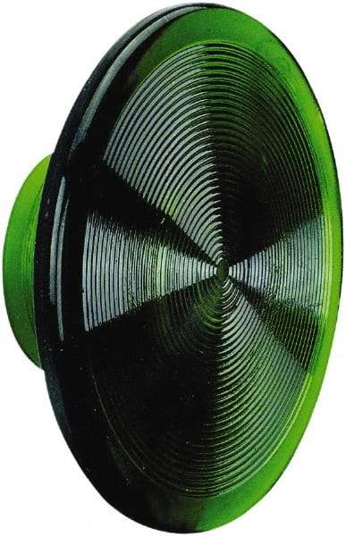 Schneider Electric - Extended Mushroom Head Pushbutton Switch 2-1/4" Knob - Green, Round Button, Illuminated - Eagle Tool & Supply