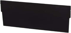 LEWISBins+ - 7.1" Wide x 3-1/2" High, Black Bin Divider - Use with LEWISBins+ - SB128-4, SB188-4, SB248-4 - Eagle Tool & Supply