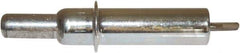 Zephyr Tool Group - #40 3/32" Pin Diam, Zinc Cleco Fastener - Standard Length, 0 to 1/4" Grip - Eagle Tool & Supply