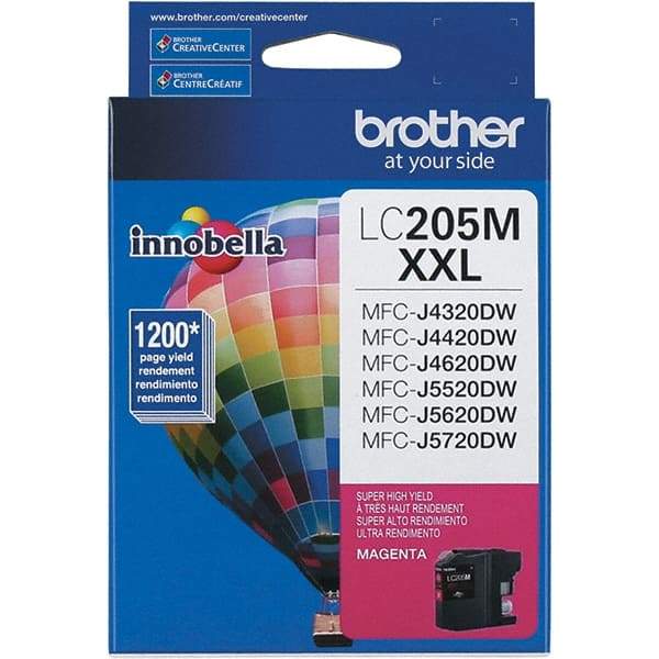 Brother - Magenta Ink Cartridge - Use with Brother MFC-J4320DW, J4420DW, J4620DW, J5520DW, J5620DW, J5720DW - Eagle Tool & Supply