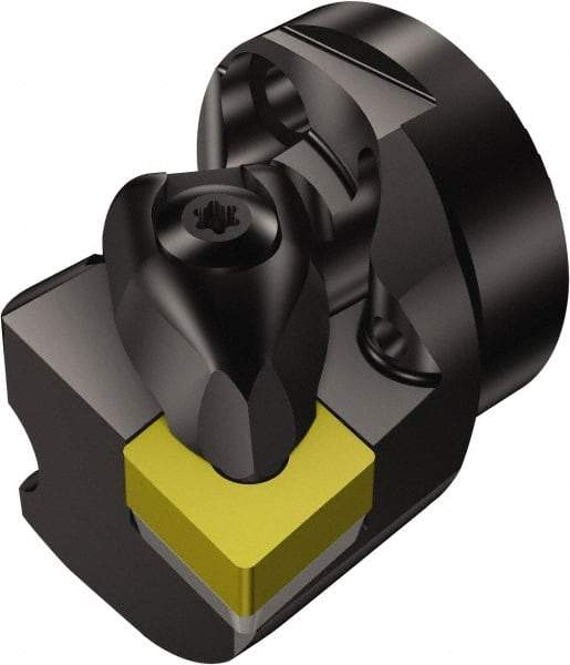 Sandvik Coromant - Right Hand Cut, Size 40, CNMG 190612 Insert Compatiblity, Internal or External Modular Turning & Profiling Cutting Unit Head - 34mm Ctr to Cutting Edge, 42mm Head Length, Through Coolant, Series T-Max P - Eagle Tool & Supply