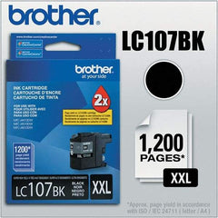 Brother - Black Ink Cartridge - Use with Brother MFC-J4310DW, J4410DW, J4510DW, J4610DW, J4710DW - Eagle Tool & Supply