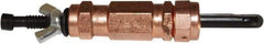 Zephyr Tool Group - 1/4 Drill 1/4" Pin Diam, Copper Cleco Wing Nut Fastener - Standard Length, 0 to 1" Grip - Eagle Tool & Supply