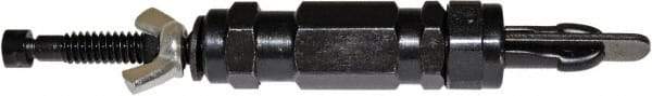 Zephyr Tool Group - #10 3/16" Pin Diam, Brass Cleco Wing Nut Fastener - Standard Length, 0 to 1" Grip - Eagle Tool & Supply