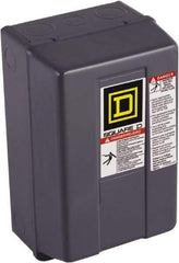 Square D - 1 NEMA Rated, 4 Pole, Electrically Held Lighting Contactor - 30 A (Tungsten), 208 VAC at 60 Hz - Eagle Tool & Supply