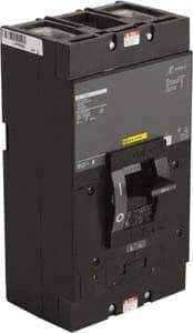 Square D - 250 Amp, 240 V, 2 Pole, Panel Mount Molded Case Circuit Breaker - Thermal Magnetic Trip, 25 kA at 240 VAC Breaking Capacity - Eagle Tool & Supply