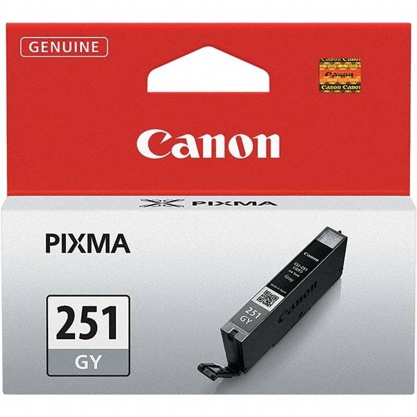 Canon - Gray Ink Cartridge - Use with Canon PIXMA iP8720, MG6320, MG7120, MG7520 - Eagle Tool & Supply