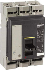 Square D - 800 Amp, 600 VAC, 3 Pole, Panel Mount Molded Case Circuit Breaker - Electronic Trip, Multiple Breaking Capacity Ratings, 3/0 AWG - Eagle Tool & Supply