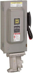 Square D - 60 Amp, 600 VAC, 3 Pole Nonfused Safety Switch - NEMA 1, 30 hp at 600 VAC (Single Phase), 60 hp at 600 VAC (Triple Phase) - Eagle Tool & Supply