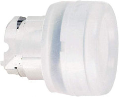 Schneider Electric - 22mm Mount Hole, Flush, Pushbutton Switch Only - Round, White Pushbutton, Nonilluminated, Momentary (MO) - Eagle Tool & Supply