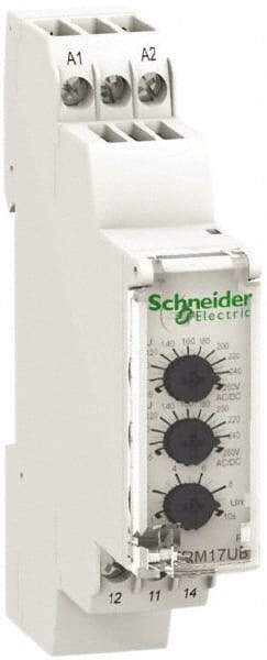 Schneider Electric - 110-240 VAC/DC Control Relay - DIN Rail Mount - Eagle Tool & Supply