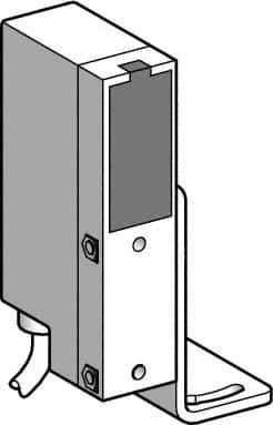 Telemecanique Sensors - Cable Connector, 15m Nominal Distance, Shock and Vibration Resistant, Retroreflective Photoelectric Sensor - 24 to 240 VAC/VDC, 20 Hz, ABS, Polycarbonate, 35mm Long x 18mm Wide x 70mm High - Eagle Tool & Supply
