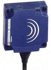 Telemecanique Sensors - NPN, PNP, NC, 15 to 25mm Detection, Flat, Inductive Proximity Sensor - 2 Wires, IP68, 24 to 240 VAC/VDC @ 50/60 Hz, 40mm Wide - Eagle Tool & Supply