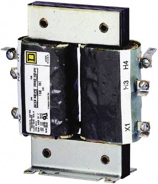 Square D - 240/480 to 120 VAC, 100 VA Power Rating, Transformer Kit - Eagle Tool & Supply