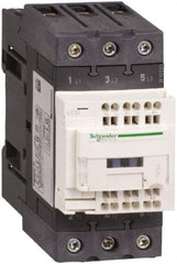 Schneider Electric - 3 Pole, 24 Coil VDC, 40 Amp at 440 VAC, Nonreversible IEC Contactor - CCC, CSA, CSA C22.2 No. 14, EN/IEC 60947-4-1, EN/IEC 60947-5-1, GOST, RoHS Compliant, UL 508, UL Listed - Eagle Tool & Supply