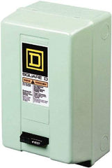 Square D - 3 Pole, 220 Coil VAC at 50 Hz, 240 Coil VAC at 60 Hz, 90 Amp NEMA Contactor - NEMA 1 Enclosure, 50 Hz at 220 VAC and 60 Hz at 240 VAC - Eagle Tool & Supply