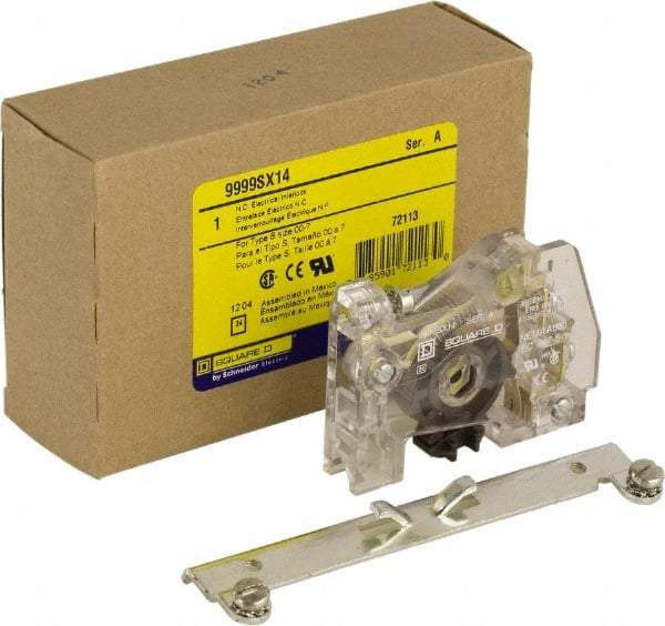 Square D - Contactor Auxiliary Contact Kit - For Use with SA-SJ Contactor, Includes Auxiliary Contact Kit - Eagle Tool & Supply