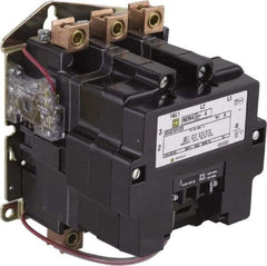 Square D - 3 Pole, 380 Coil VAC at 50 Hz, 135 Amp NEMA Contactor - Open Enclosure, 50 Hz at 380 VAC - Eagle Tool & Supply