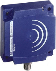 Telemecanique Sensors - NPN, NC, Flat, Inductive Proximity Sensor - 3 Wires, IP67, 12 to 24 VDC, 80mm Wide - Eagle Tool & Supply