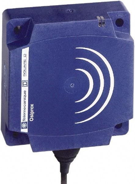 Telemecanique Sensors - NPN, PNP, NC, 40 to 60mm Detection, Flat, Inductive Proximity Sensor - 2 Wires, IP68, 24 to 240 VAC/VDC, 80mm Wide - Eagle Tool & Supply