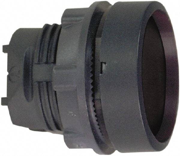 Schneider Electric - 22mm Mount Hole, Flush, Pushbutton Switch Only - Round, Black Pushbutton, Nonilluminated, Maintained (MA) - Eagle Tool & Supply