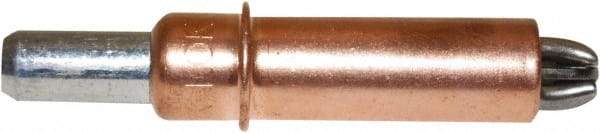 Zephyr Tool Group - 1/4 Drill 1/4" Pin Diam, Copper Cleco Fastener - Standard Length, 0 to 1/4" Grip - Eagle Tool & Supply